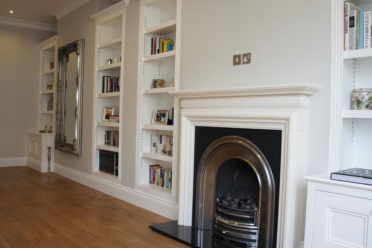 bespoke alcove storage