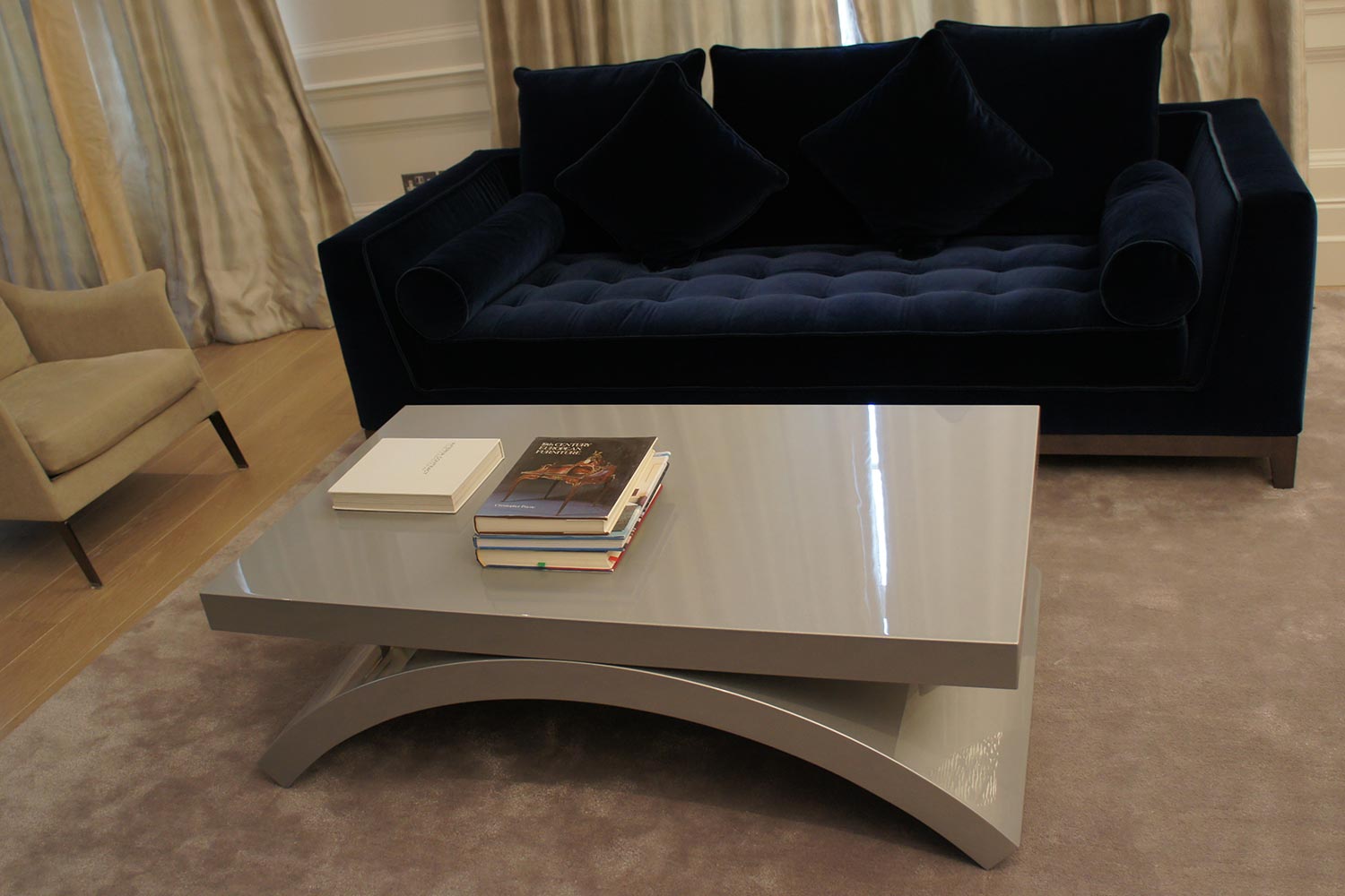 tailored coffee table